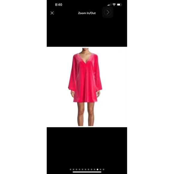 Free People MISHA VELVET MINIDRESS XSMALL - Picture 10 of 12